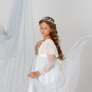 Vestido Comunión Mercedes de Alba modelo Princesa Anna