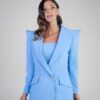 Traje invitada Mercedes de Alba modelo Reina Guillermina